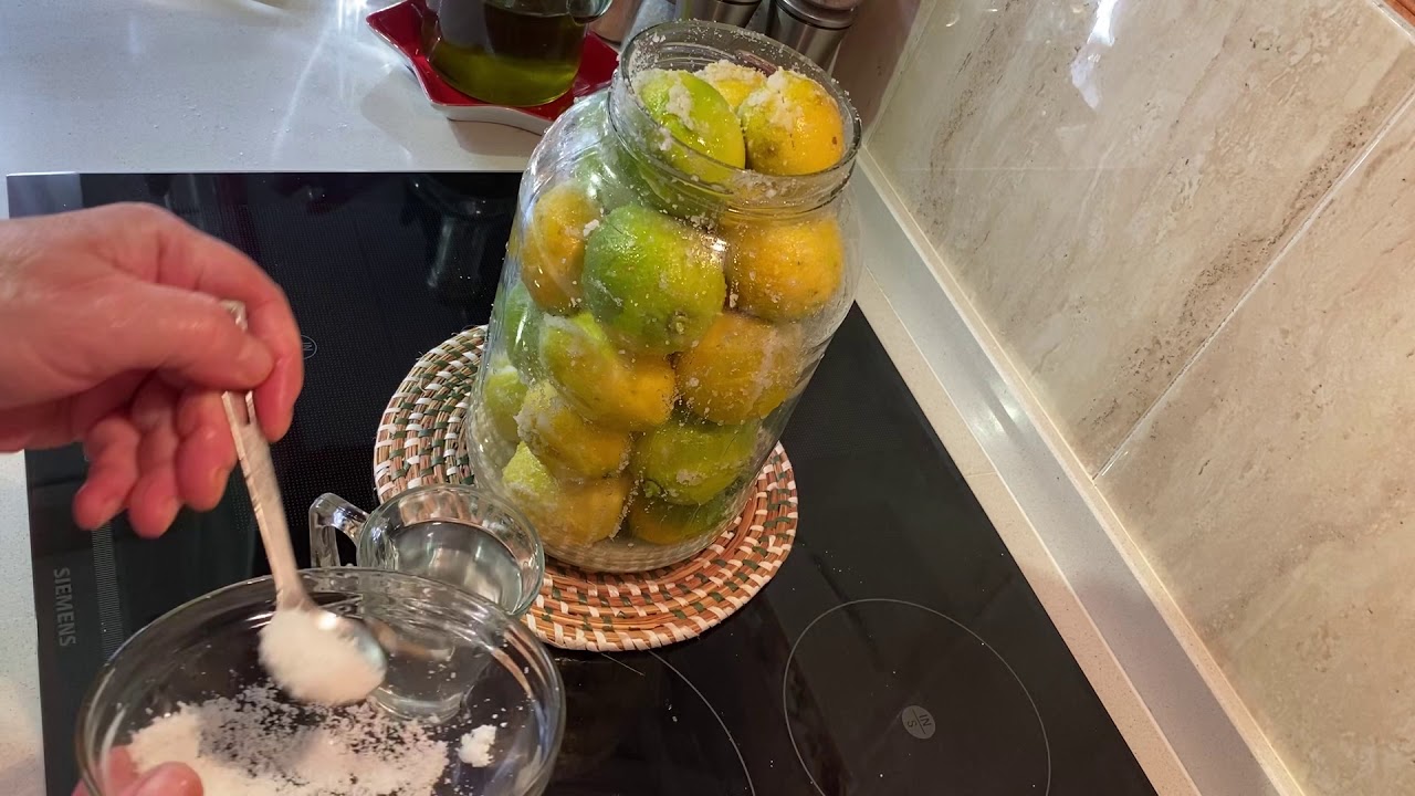 LIMONES CONFITADOS O ENCURTIDOS ESTILO MARROQUÍ,IMPRESCINDIBLES EN LA COCINA.FACIL Y RICO