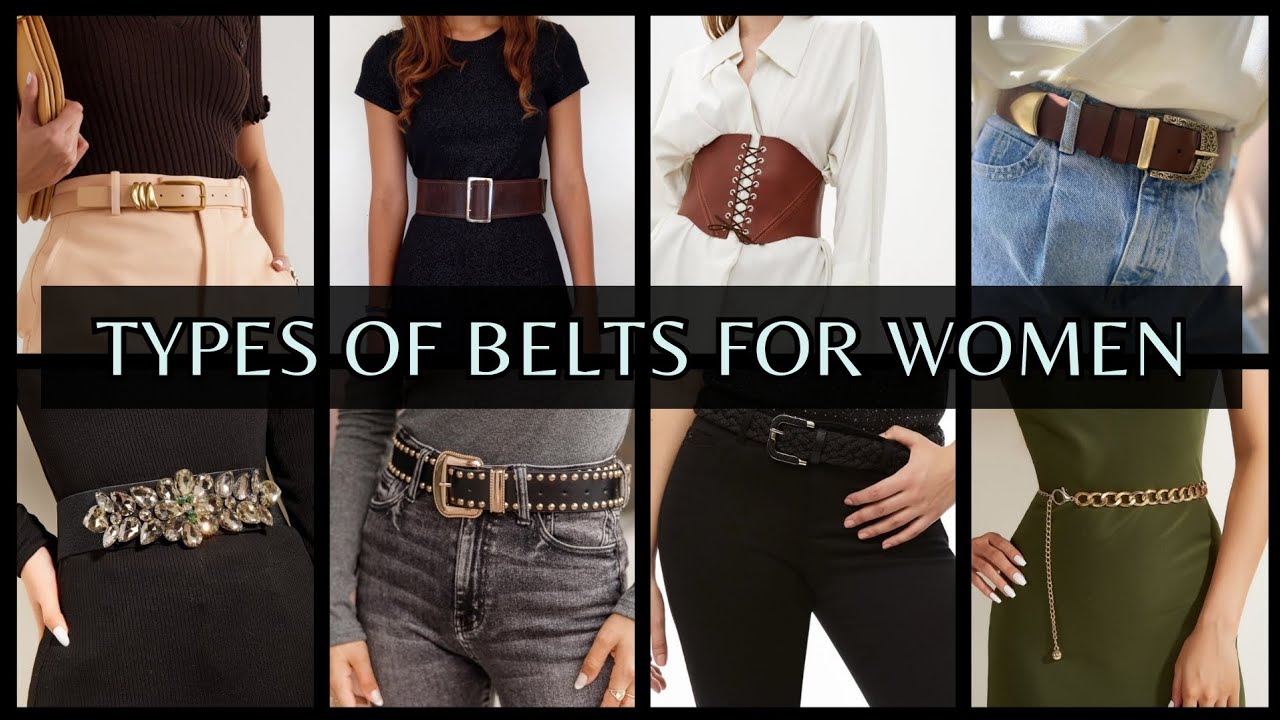 Types of Belts for Women with Names
