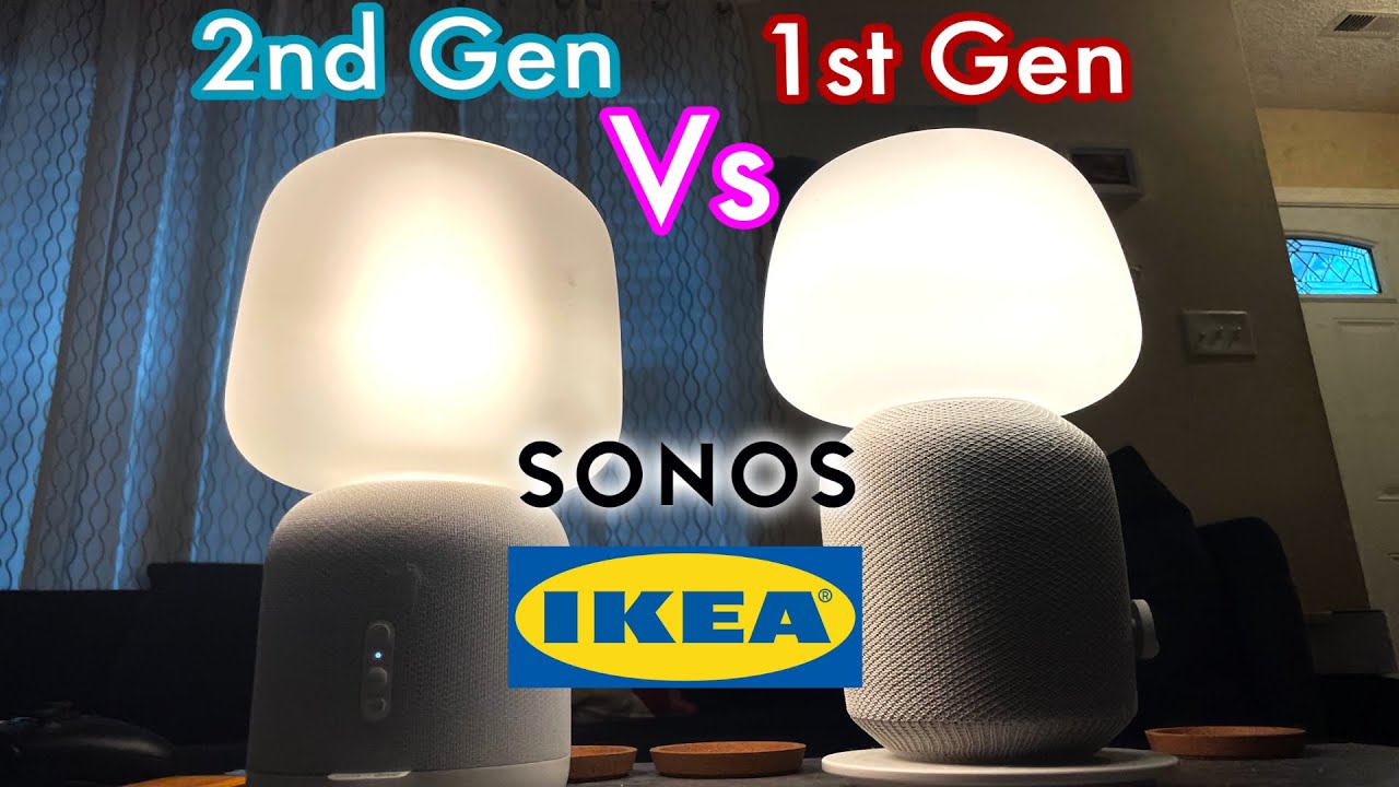 Сравнение ламп IKEA SYMFONISK || 1-го и 2-го поколения