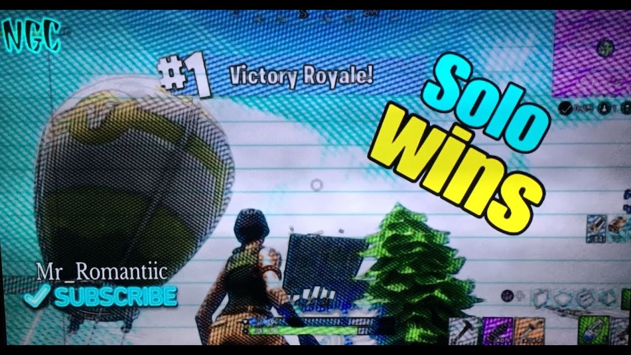 Fortnite - Solo wins