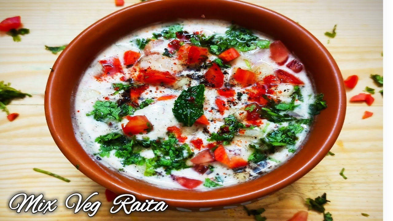 Mix Veg Raita Recipe | मिक्स वेज रायता | Raita For Biryani  Pulao | Restaurant style Mix Veg Raita