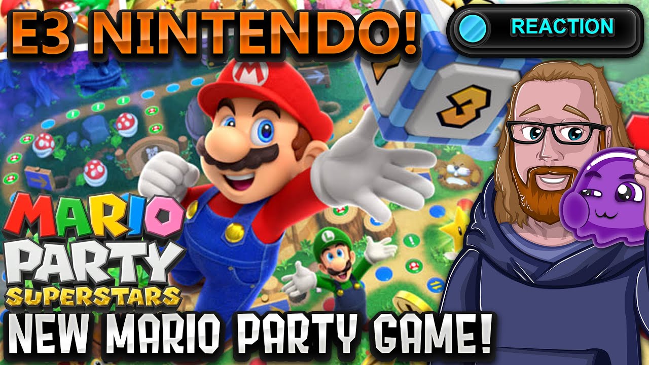 Nintendo E3 - Mario Party Super Stars Reaction!