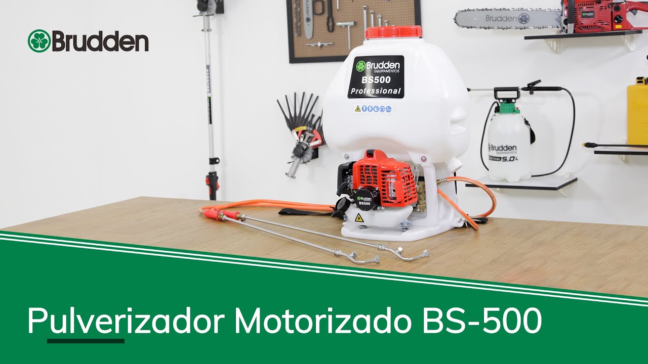 Pulverizador Motorizado BS-500 - Montaje