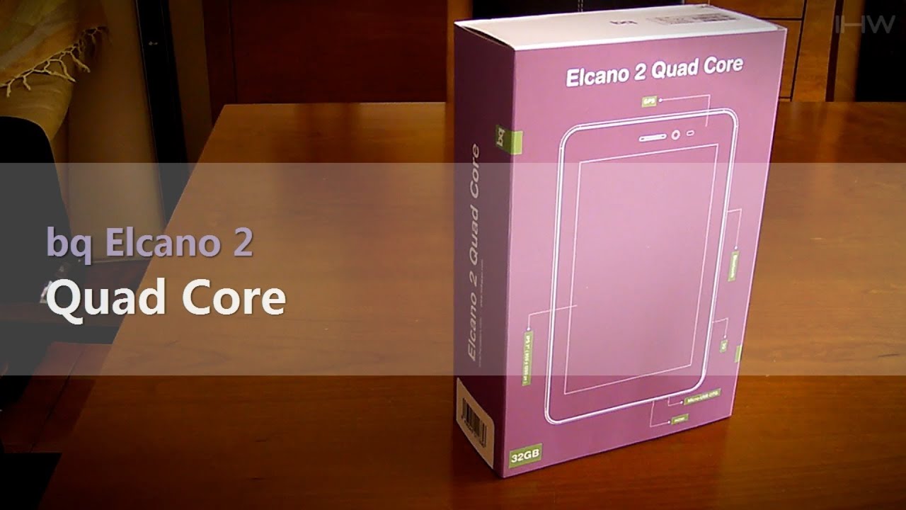 Unboxing bq Elcano 2 Quad Core