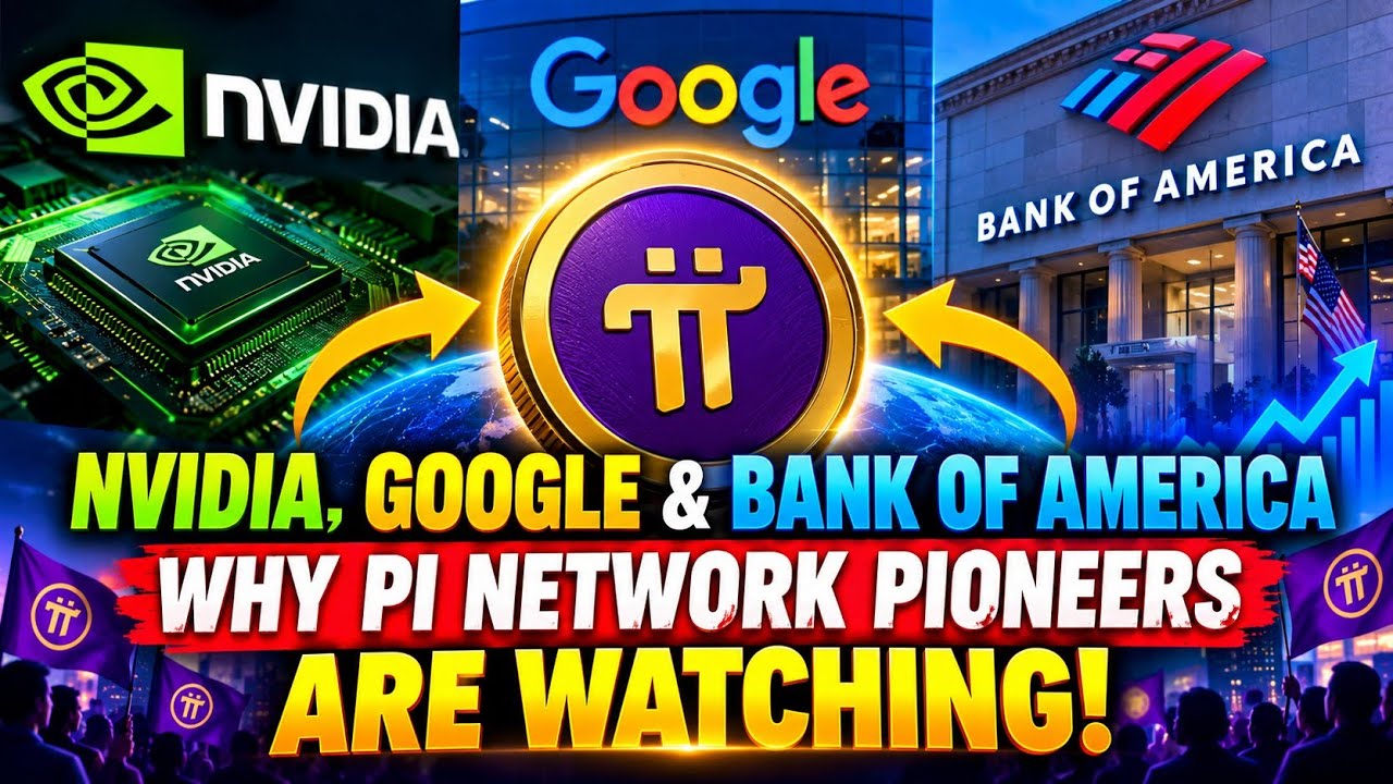 💥 NVIDIA, GOOGLE И BANK OF AMERICA &mdash; ПОЧЕМУ ПИОНЕРЫ PI NETWORK СЛЕДЯТ ЗА НИМИ!