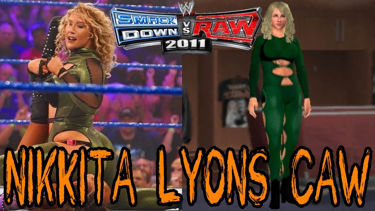 WWE SvR 2011 Nikkita Lyons CAW PSP