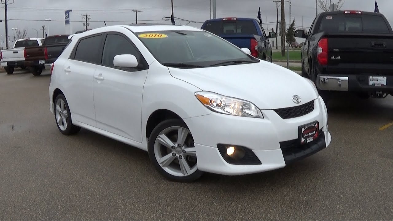 Обзор Toyota Matrix XR 2010 года, запуск и осмотр