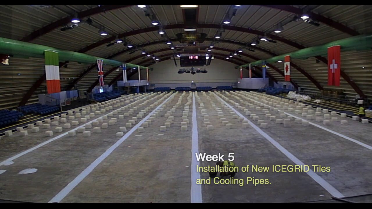 Lee Valley Ice Centre Refurbishment 2017 - Timelapse