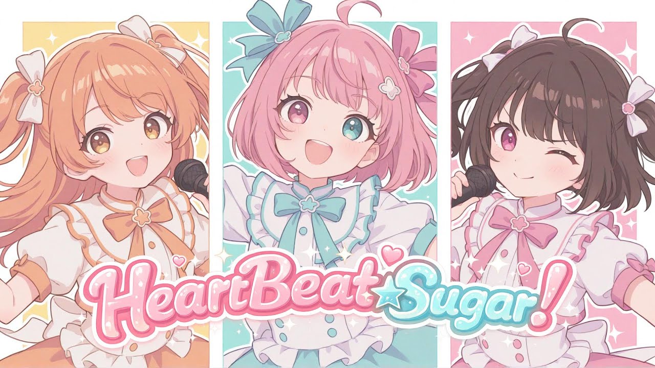 【オリジナル曲】 heartbeat★sugar / Blue-be!!