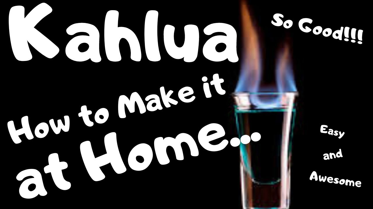 Homemade Kahlua recipe - How to make Kahlua at home - Flame Thrower Grill