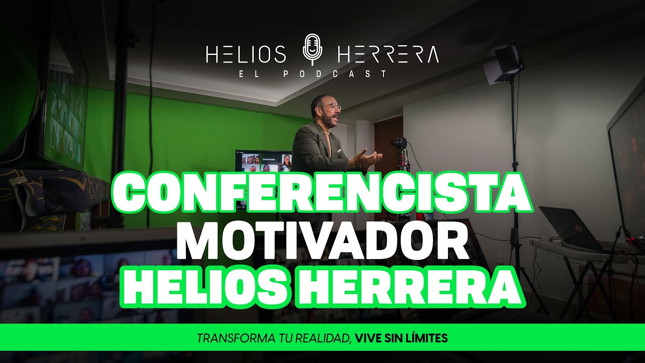 Conferencista motivador Helios Herrera