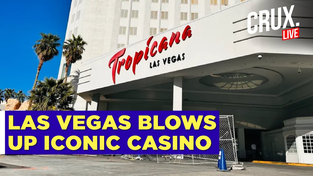Tropicana Implosion Live | Las Vegas Live | Tropicana Implosion To Bring Down Vegas Casino