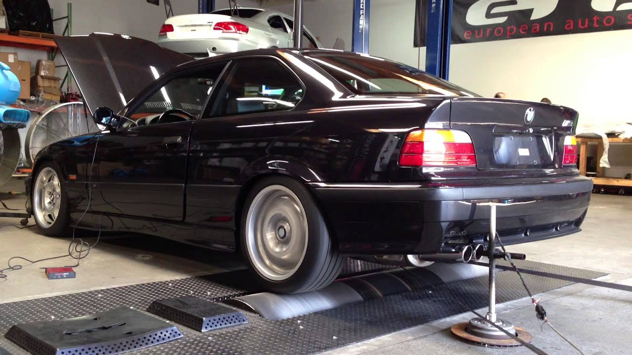 BMW E36 M3 S54 swap dyno