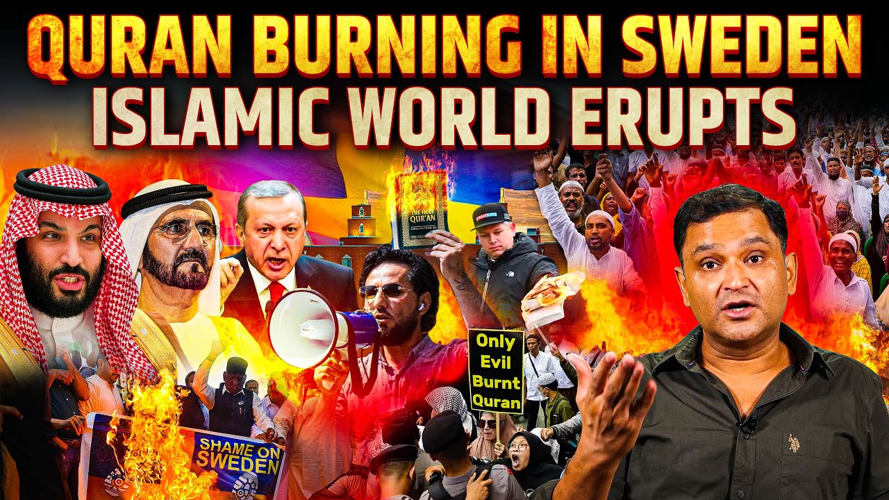 Islamic Countries Protest Quran Burning, Pakistan Does Nothing | TCD English with Major Gaurav Arya