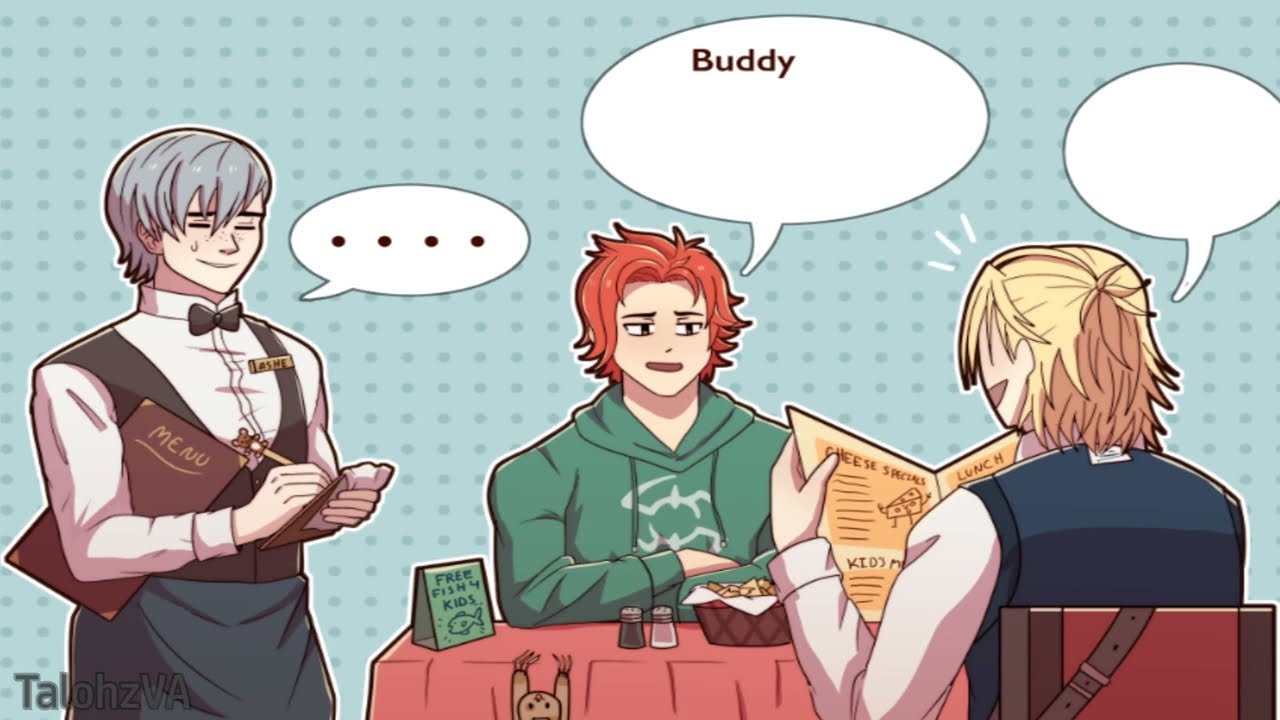 When Dimitri Goes to a Restaurant (Fire Emblem Three Houses Comic Dub)