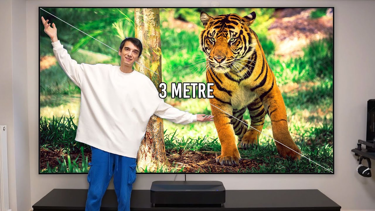 ABARTTIM! Duvar Kadar Lazer TV Aldım (120