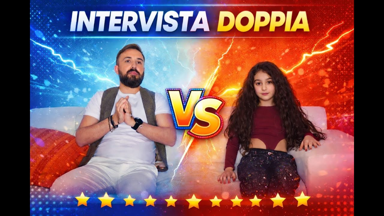 Intervista doppia papà e figlia: risposte divertenti e momenti dolcissimi ❤️
