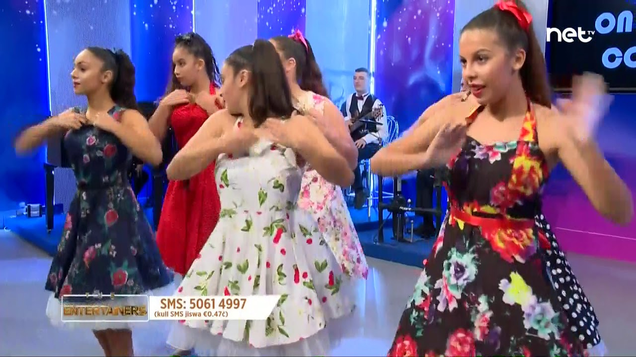 Dancel Dance Studios - Lipstick On Your Collar on The Entertainers 2018/19 (Week 5)