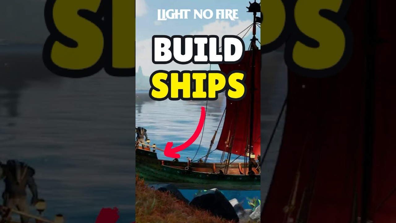 Light No Fire has SHIPS?!🤯🚢 (No Man&rsquo;s Sky Ship Building🚀) #lightnofire