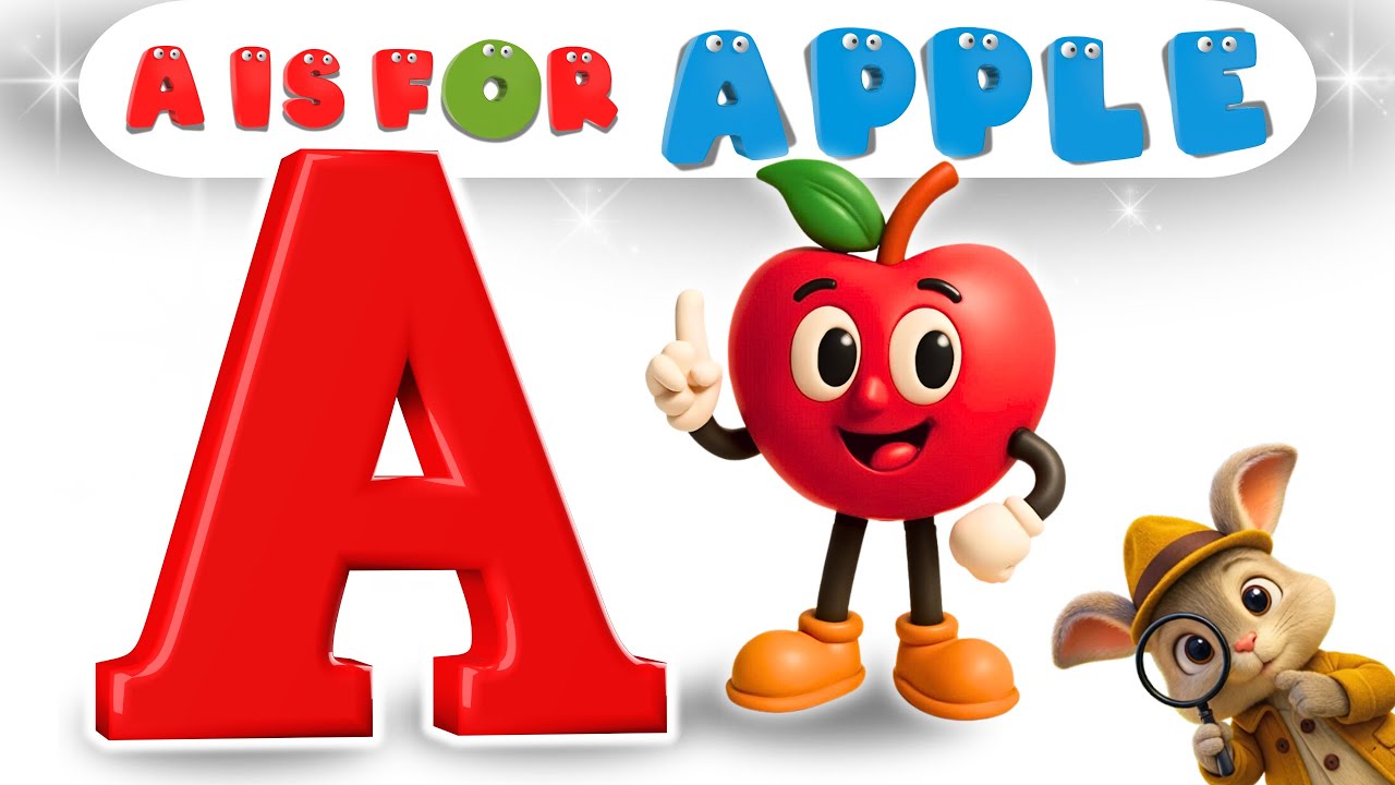 ABC Song | A is for Apple | Learn Alphabet for Kids | Preschool Learning