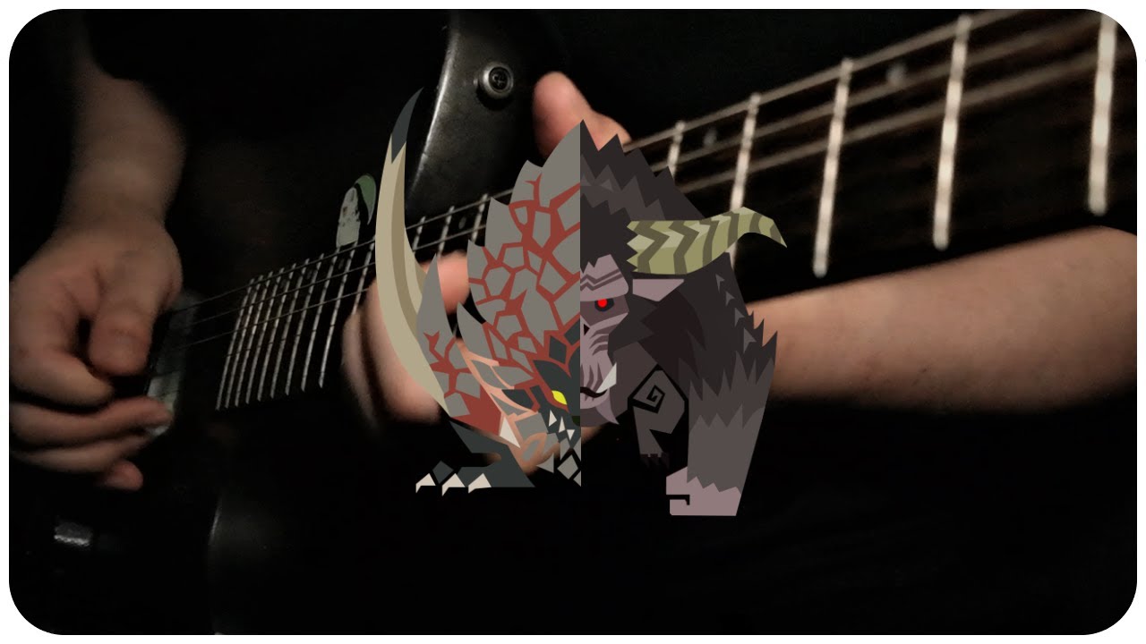 [Remastered]Monster Hunter - Bazelgeuse X Rajang Theme Cover [몬스터 헌터 바젤기우스 X 라잔 BGM 기타 커버]