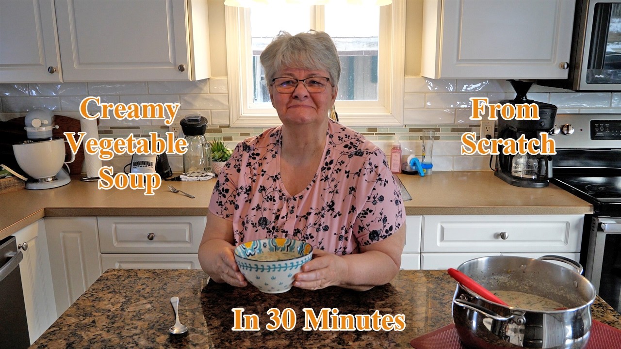 Creamy Vegetable Soup from Scratch