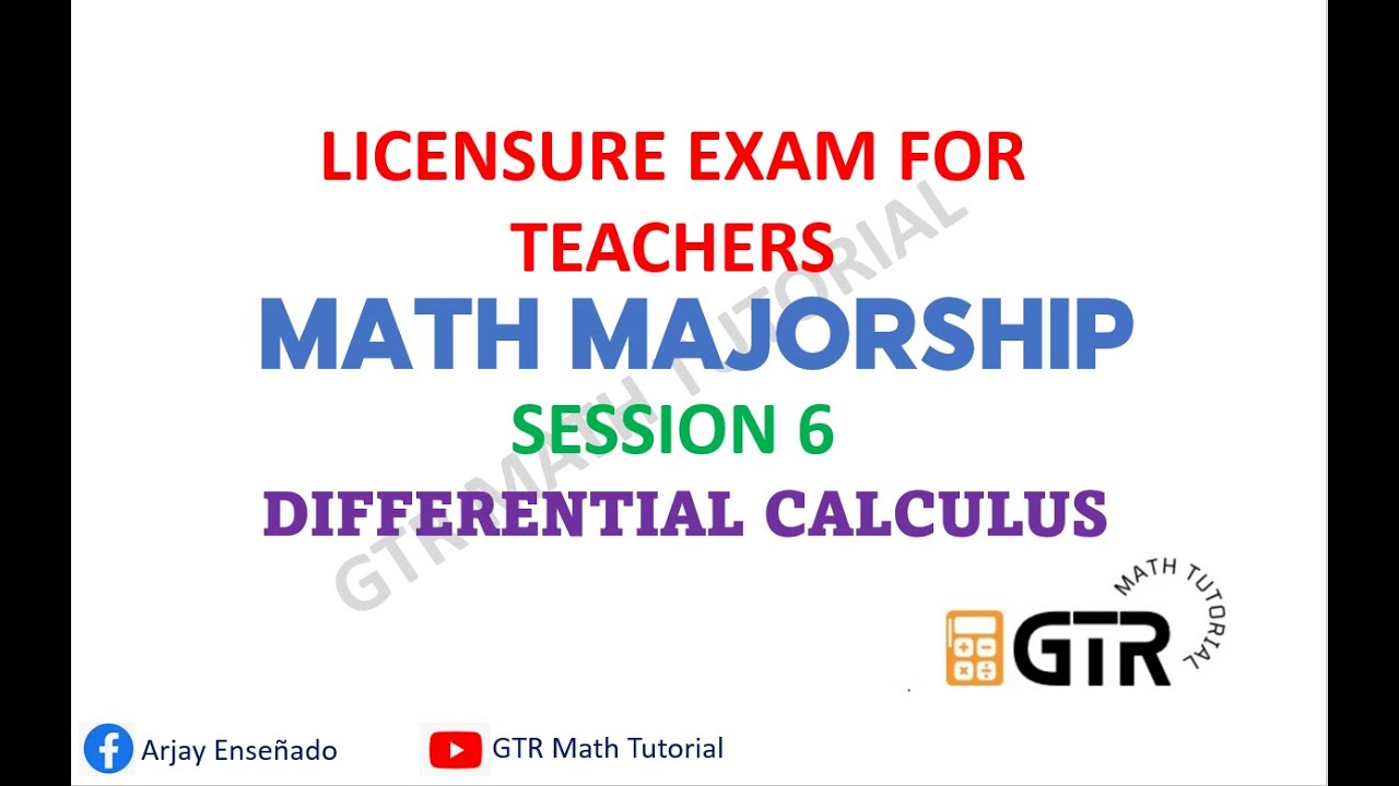 LET Reviewer 2024 | Differential Calculus | Session 6