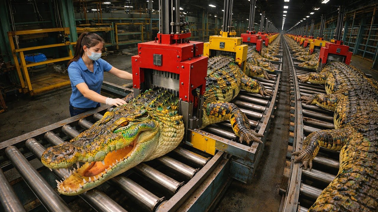 I Turned a Real Crocodile Into a $5,000 Luxury Jacket – Insane Transformation!