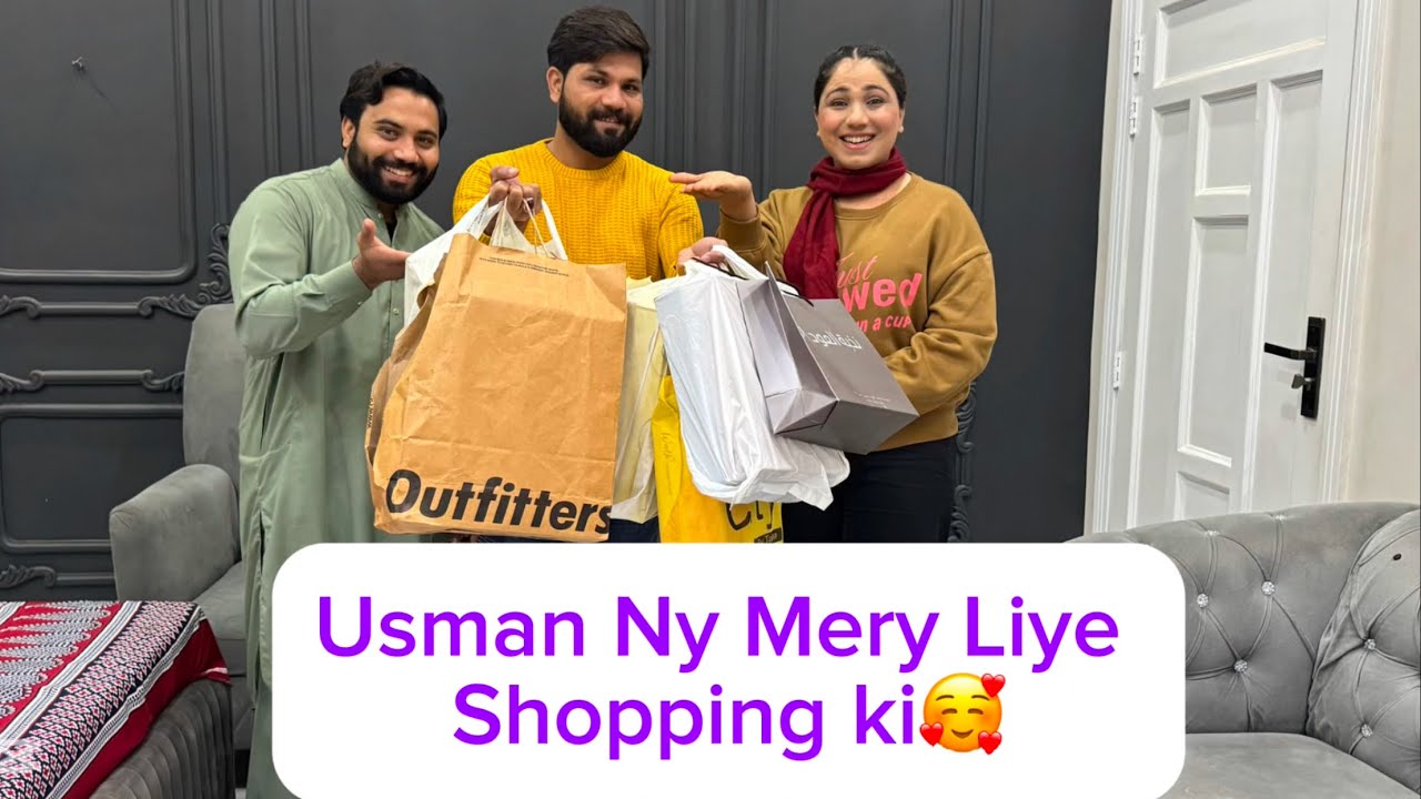 Usman Ny Pehli Baar Mery Liye Shopping Ki🥰 ||Mehak Malik