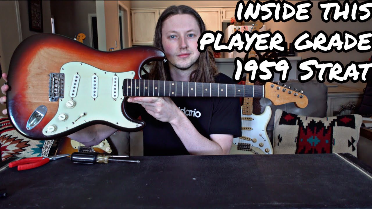 Внутри этой гитары Stratocaster 1959 года 