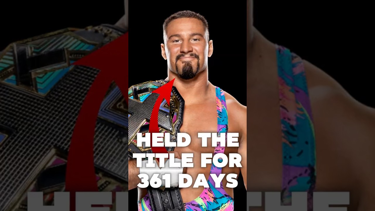When Bron Breakker held the NXT Title for 361 days #wwe #wrestling #shorts