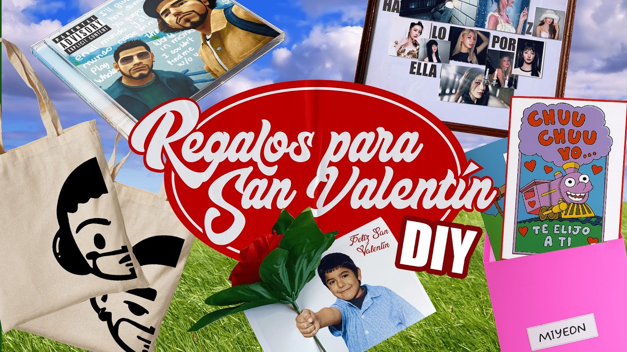 6 REGALOS DIY PARA SAN VALENTÍN porque comprar uno es muy fácil