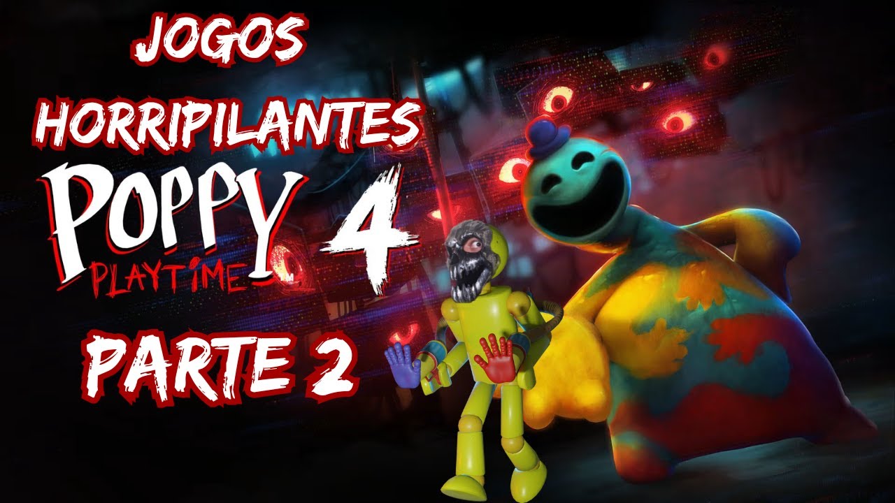 Poppy Playtime Cap&iacute;tulo 4 - SER&Aacute; O FIM DE NOSSO TERROR EM SAFE HAVEN? 😱 Parte2