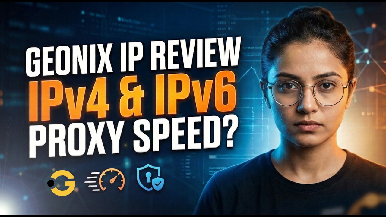 Geonix Proxy Review | IPv4 or IPv6 Performance Test ! Are Cheap Proxies Worth It?