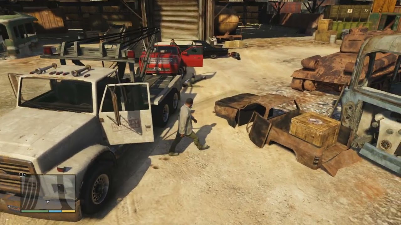 GTA V Kkangpae Kills Armenian mob and gets shot