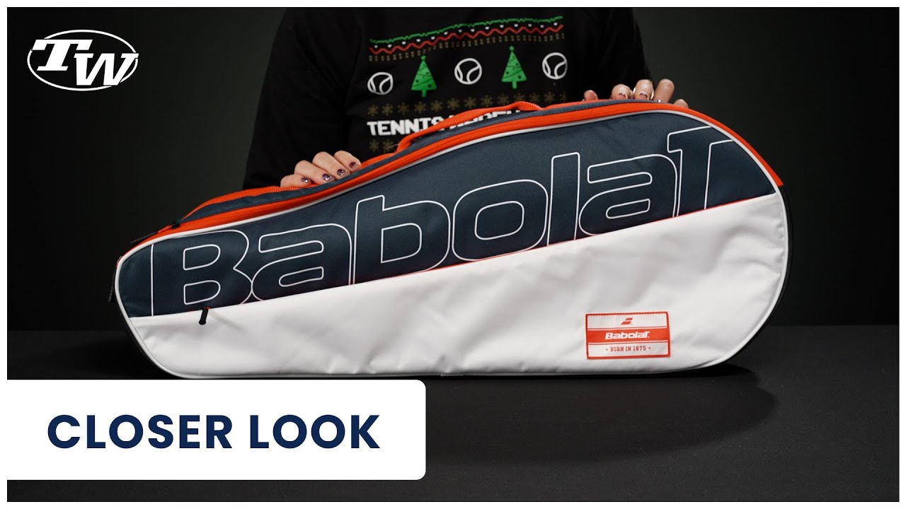 Take a closer look at the Babolat Essential Club 3 Pack Tennis Bag
