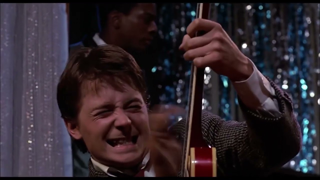 Back to The Future: Marty plays Johnny B. Goode (Gage Lucas Oldham Crossover)