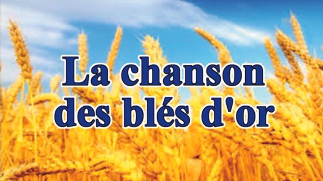 KARAOKÉ La chanson des blés d'or par Claude Tremblay
