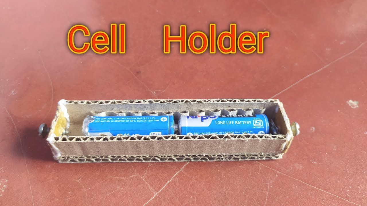 How To Make A Cell Holder