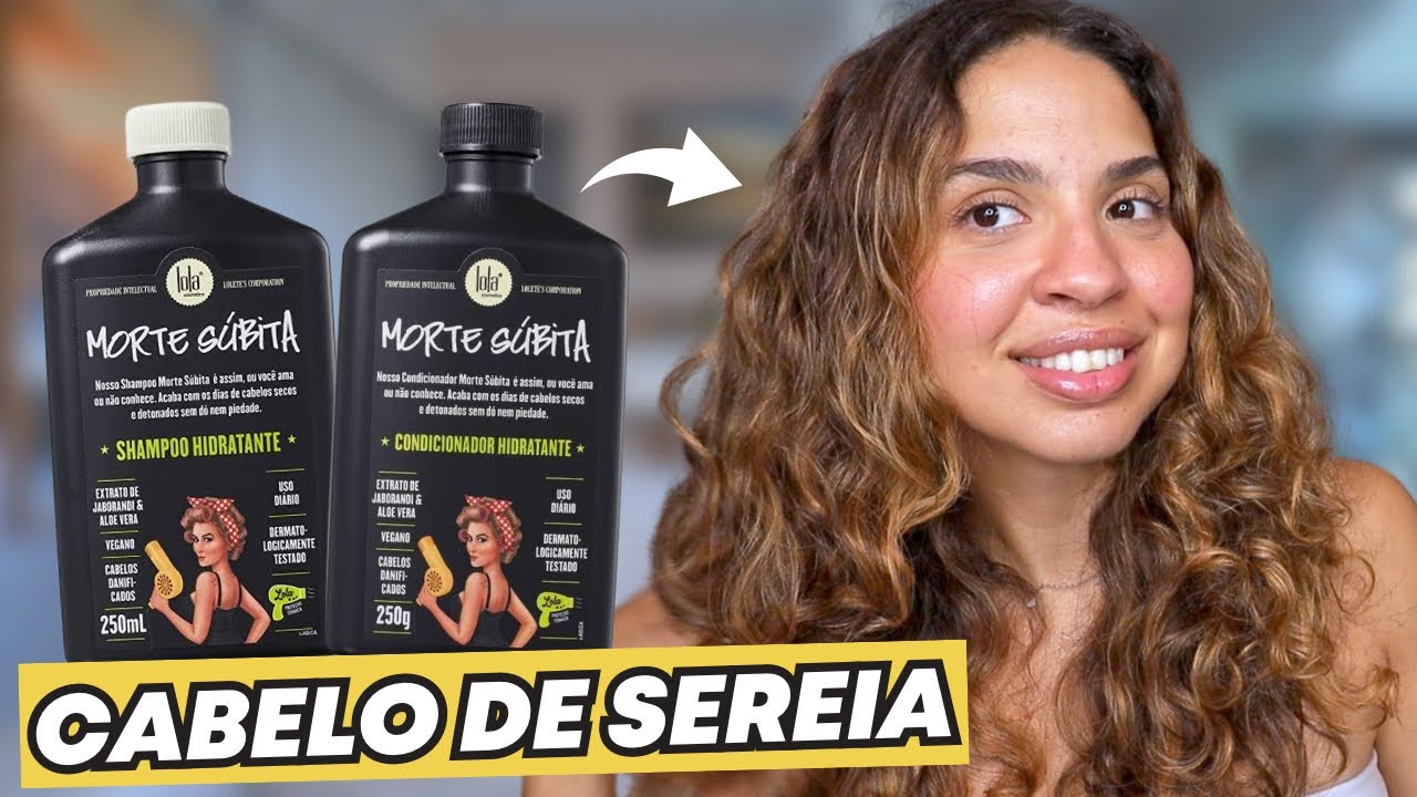 RESENHA KIT MORTE SÚBITA DA LOLA: SHAMPOO E CONDICIONADOR BARATOS E COM QUALIDADE PROFISSIONAL!