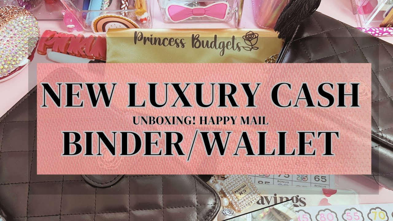 BETTER THAN Pinkxbudgets WALLETS!?| Unboxing @princessbudgets NEW LUXURY CASH BINDER!