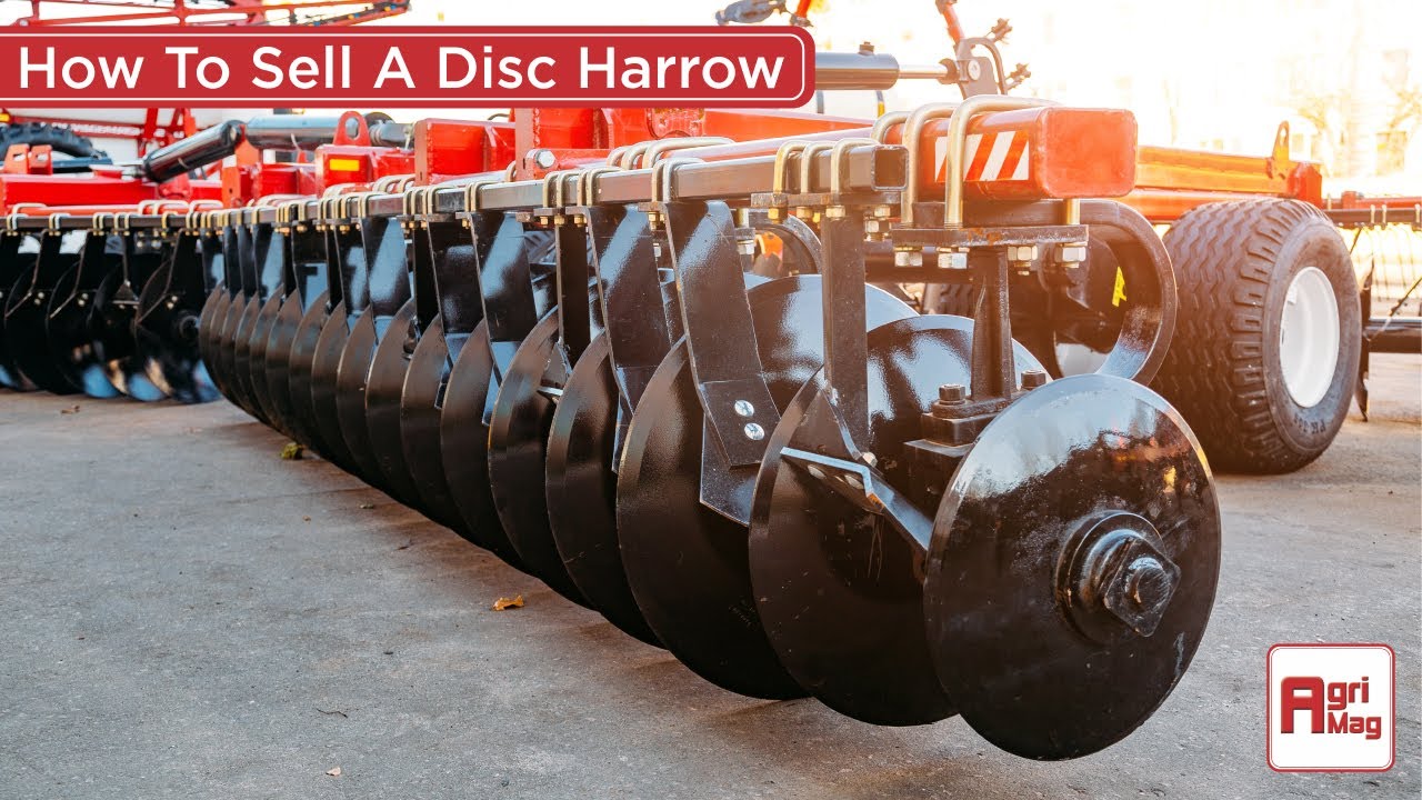 How to sell a used disc harrow
