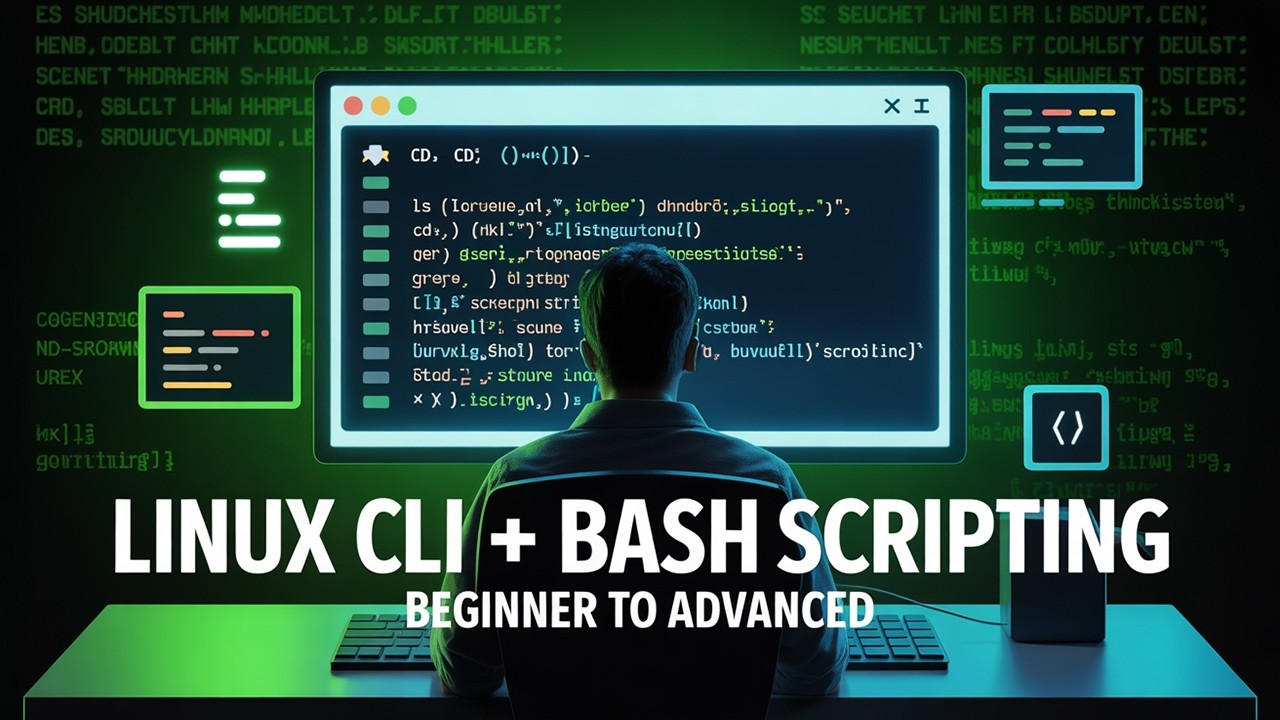 Linux Command Line & Bash Scripting Full Course 2026 | From Beginner to Advanced | Linux CLI + Bash