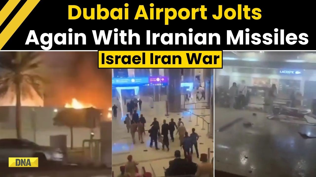 Israel Iran War: Explosions Near Zayed International Airport; 1 Missile, 6 Drones Hit UAE |Abu Dhabi
