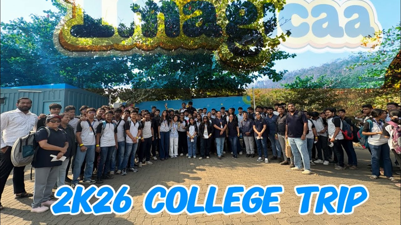 College trip | Imagica water park | Lonavla| civil department 2k26