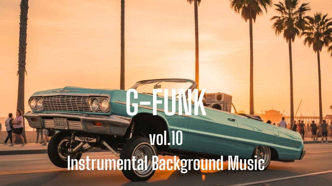 G-FUNK vol.10  Instrumental Background Music