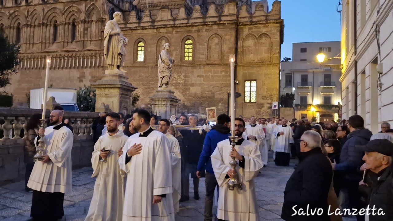 (PALERMO) APERTURA DELL'ANNO GIUBILARE 2025 DELL'ARCIDIOCESI DI PALERMO (4K) 29/12/2024