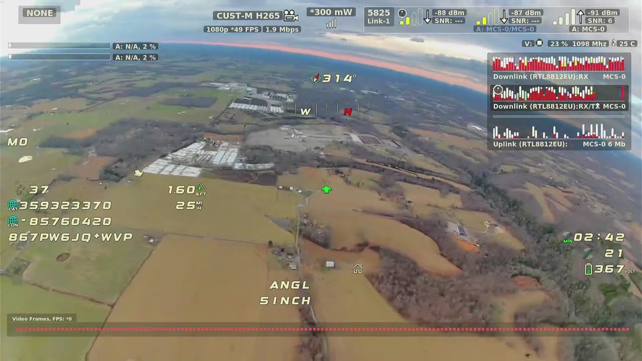 Bad Crash from battery Dying during RTH