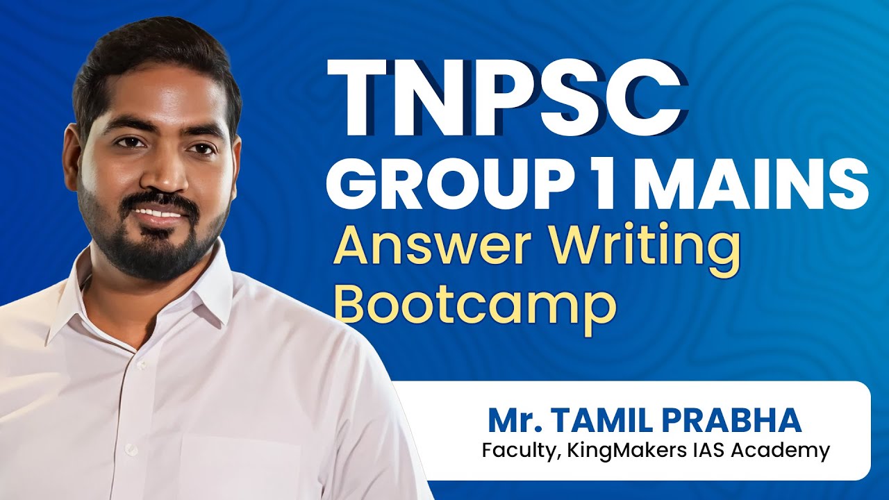 Mains Answer Writing Bootcamp DAY - 2 | Get Mains-Ready for TNPSC Group 1! Join our TNPSC Group1