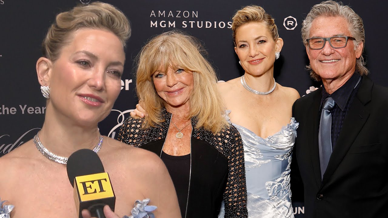 Kate Hudson Reacts to Goldie Hawn and Kurt Russell's Sweet Career Support (Exclusive)